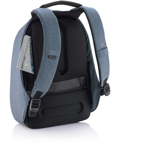 Bobby Hero Regular, anti-diefstal rugzak blauw