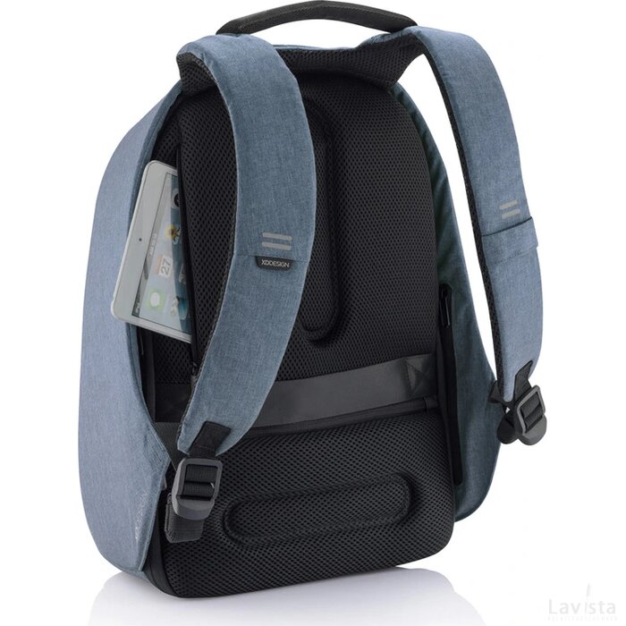 Bobby Hero Regular, anti-diefstal rugzak blauw