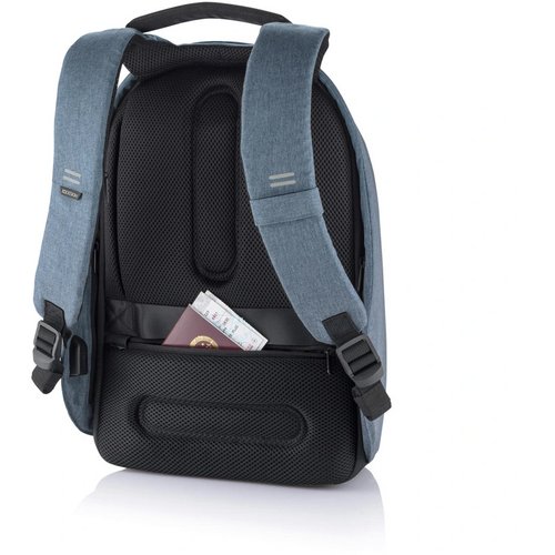 Bobby Hero Regular, anti-diefstal rugzak blauw