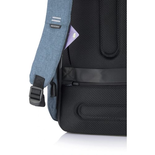 Bobby Hero Regular, anti-diefstal rugzak blauw
