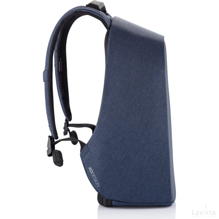 Bobby Hero Regular, anti-diefstal rugzak donkerblauw, donkerblauw