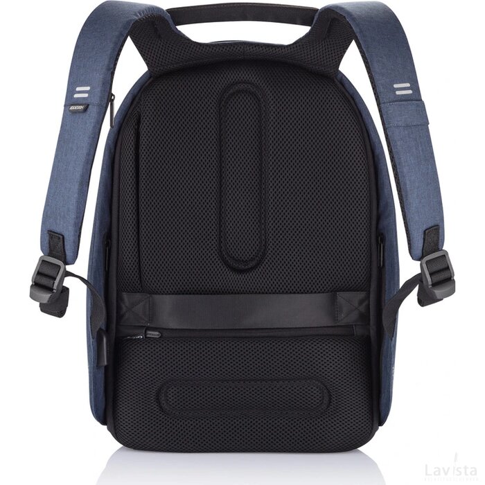 Bobby Hero Regular, anti-diefstal rugzak donkerblauw, donkerblauw
