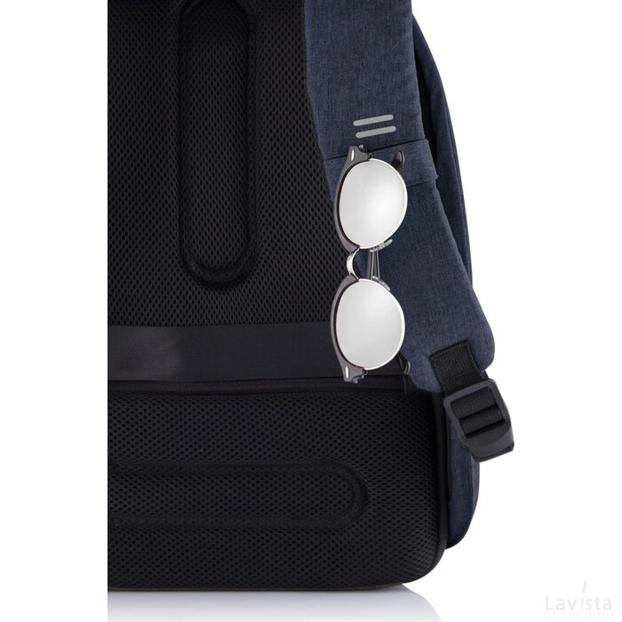 Bobby Hero Regular, anti-diefstal rugzak donkerblauw, donkerblauw