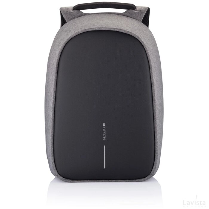 Bobby Hero Regular, anti-diefstal rugzak grijs, zwart