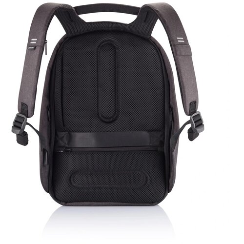 Bobby Hero Regular, anti-diefstal rugzak zwart, zwart