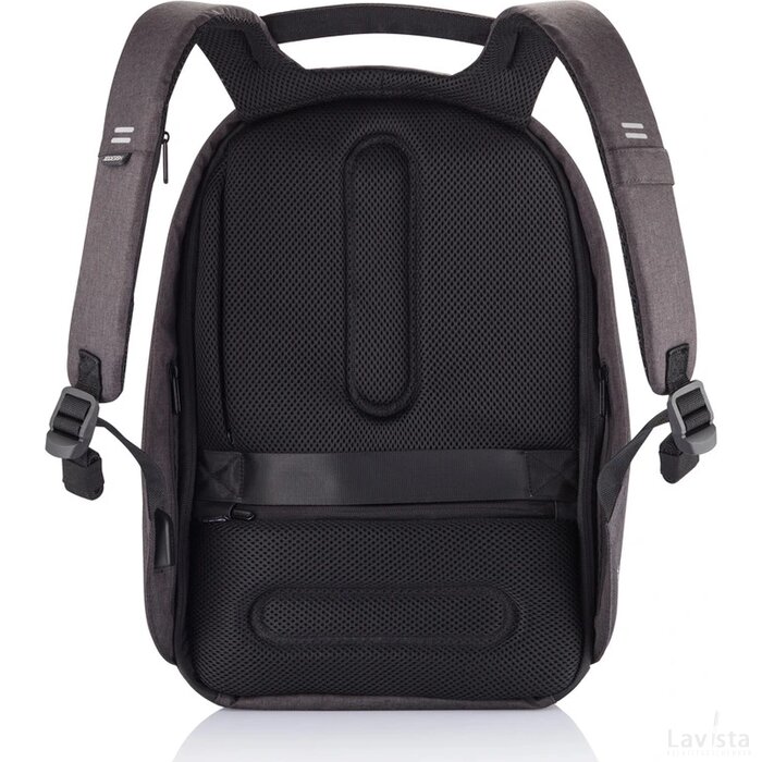 Bobby Hero Regular, anti-diefstal rugzak zwart, zwart