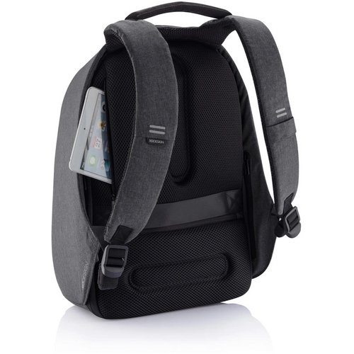 Bobby Hero Regular, anti-diefstal rugzak zwart, zwart
