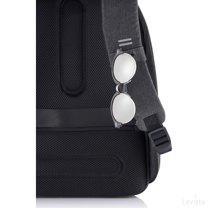 Bobby Hero Regular, anti-diefstal rugzak zwart, zwart