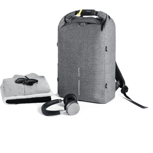 Urban, cut-proof anti-diefstal rugzak grijs