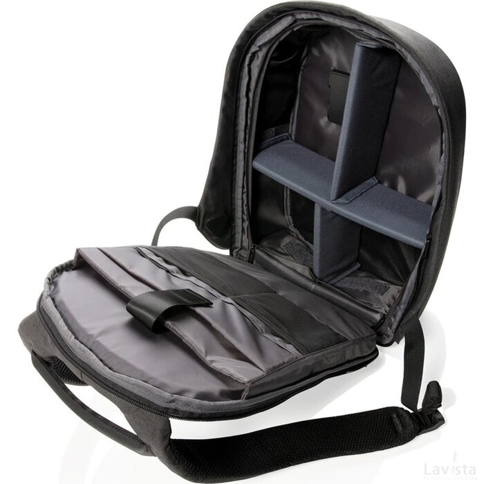 Bobby Tech anti-diefstal rugtas zwart