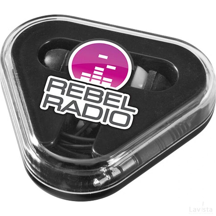 Rebel oordopjes Zwart,Wit Zwart, Wit Zwart/Wit