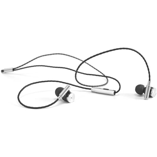 Vibration Vibration Koptelefoon Met Microfoon Zilverkleurig