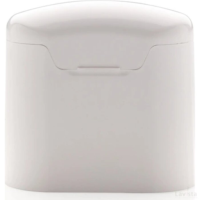 Liberty draadloze oordopjes in oplaadcassette wit