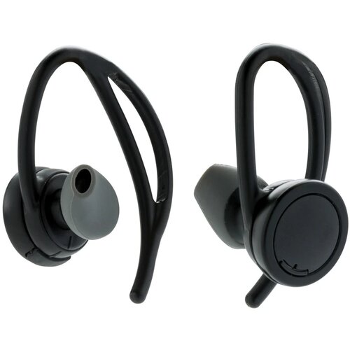 True Wireless sport oordoppen zwart