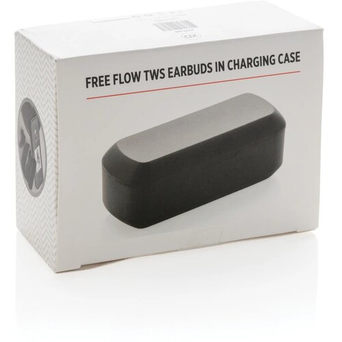 Free Flow TWS oordoppen in oplaadcassette zwart