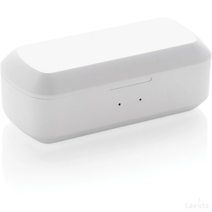 Free Flow TWS oordoppen in oplaadcassette wit