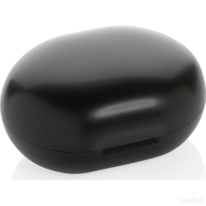 RCS standaard recycled plastic TWS oordopjes zwart