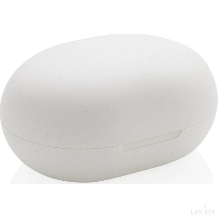 RCS standaard recycled plastic TWS oordopjes wit