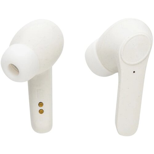 RCS standaard recycled plastic TWS oordopjes wit