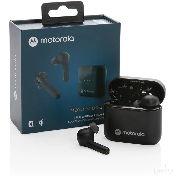 Motorola TWS MOTO Active Noise Cancelling Buds S zwart