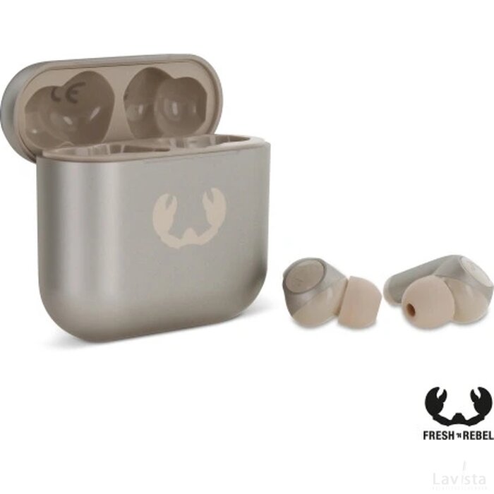 Fresh 'n Rebel Twins 3+ Tip TWS Earbuds beige