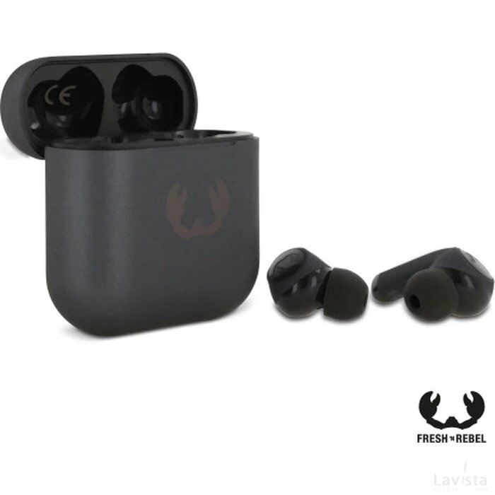 Fresh 'n Rebel Twins 3+ Tip TWS Earbuds donker grijs