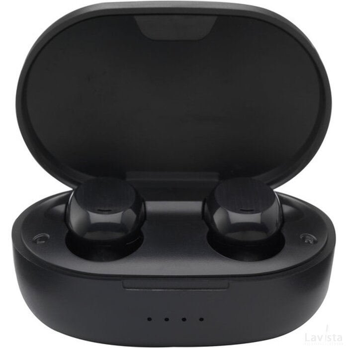 Boas Tws Wireless Earbuds In Charging Case Zwart