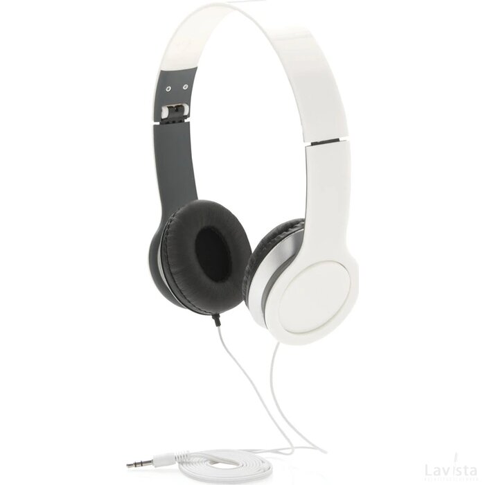 Basic hoofdtelefoon wit