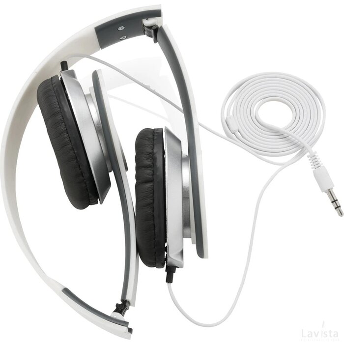 Basic hoofdtelefoon wit