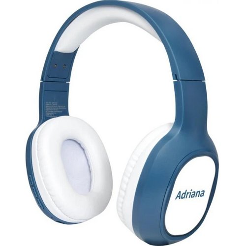 Riff draadloze koptelefoon met microfoon Tech blue