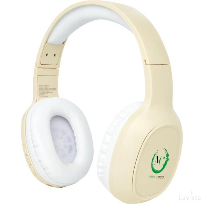 Riff draadloze koptelefoon met microfoon Ivory cream