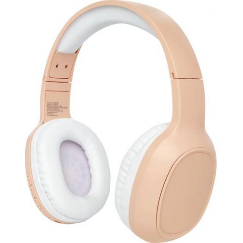 Riff draadloze koptelefoon met microfoon Pale blush pink