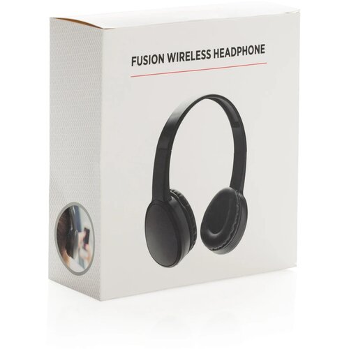 Fusion draadloze hoofdtelefoon zwart