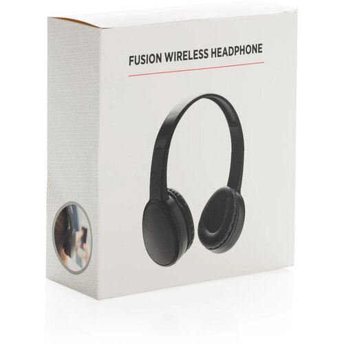 Fusion draadloze hoofdtelefoon zwart
