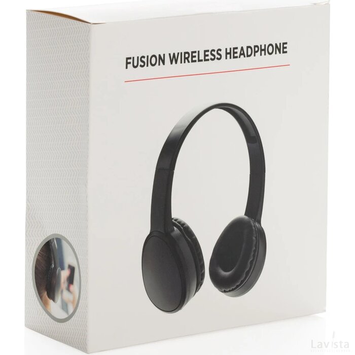 Fusion draadloze hoofdtelefoon zwart