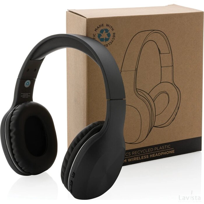 RCS rplastic JAM hoofdtelefoon zwart