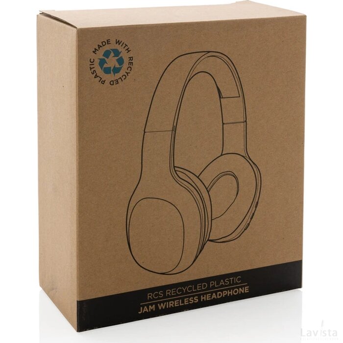 RCS rplastic JAM hoofdtelefoon zwart