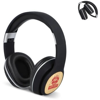 Bamboo Headphone zwart Bamboo Headphone zwart