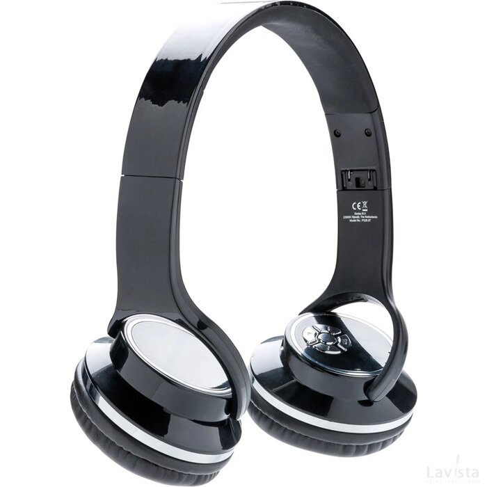 Hoofdtelefoon en speaker zwart