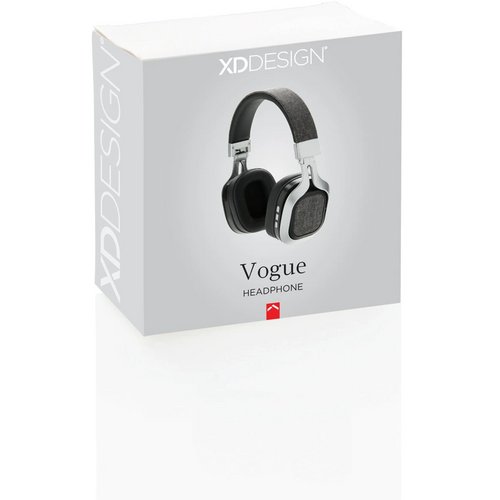 Vogue hoofdtelefoon grijs