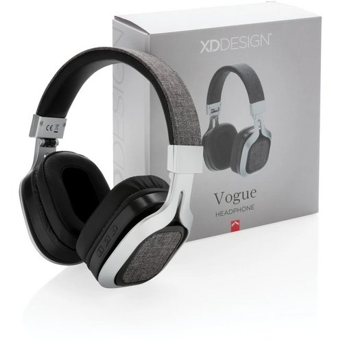 Vogue hoofdtelefoon grijs