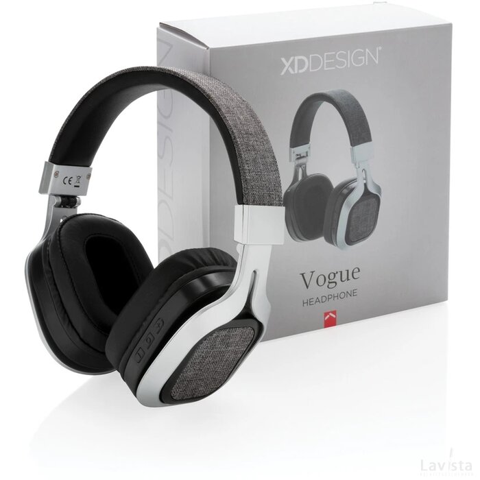 Vogue hoofdtelefoon grijs