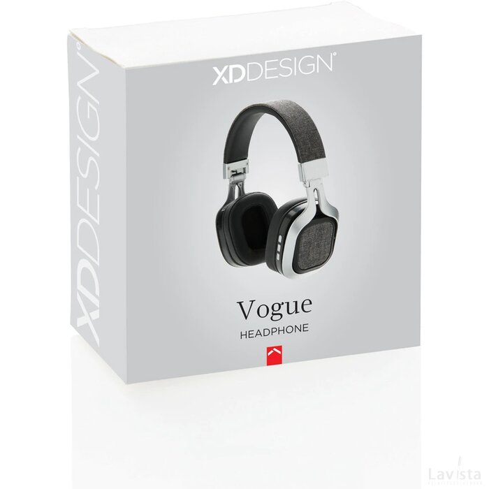 Vogue hoofdtelefoon grijs