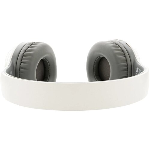 RCS standaard recycled plastic hoofdtelefoon wit
