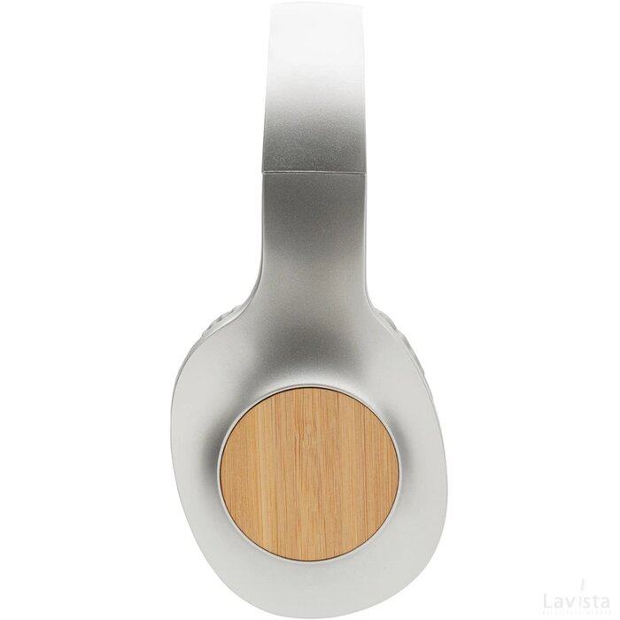 Dakota bamboe draadloze hoofdtelefoon grijs, grijs
