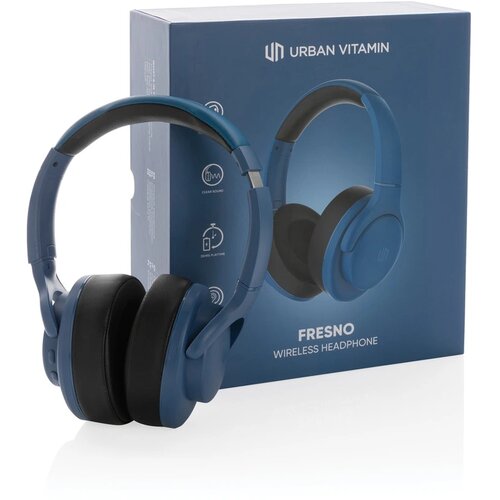 Urban Vitamin Fresno draadloze hoofdtelefoon blauw