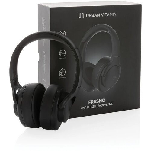 Urban Vitamin Fresno draadloze hoofdtelefoon zwart