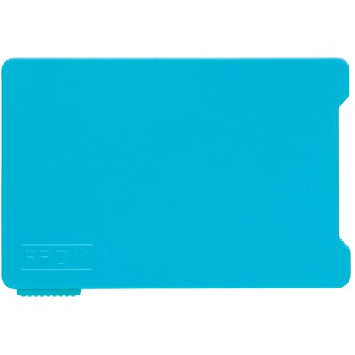 Kaarthouder met RFID anti-skimming blauw