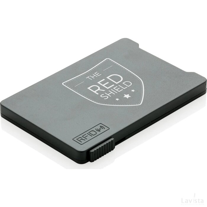 Kaarthouder met RFID anti-skimming zwart