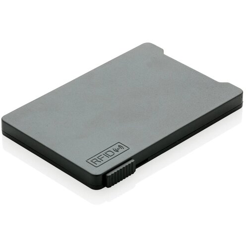 Kaarthouder met RFID anti-skimming zwart